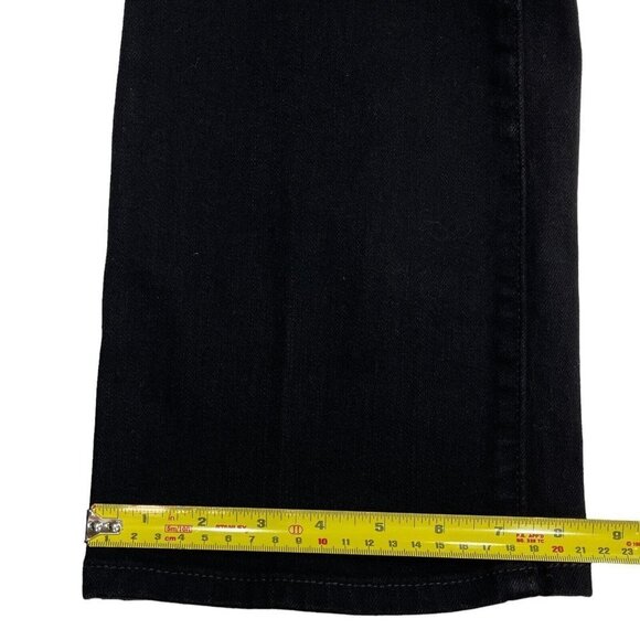 SIGNATURE LEVI STRAUSS 515 Women's Bootcut Jeans W28xL32 Black Denim Mid-Rise - Picture 14 of 15
